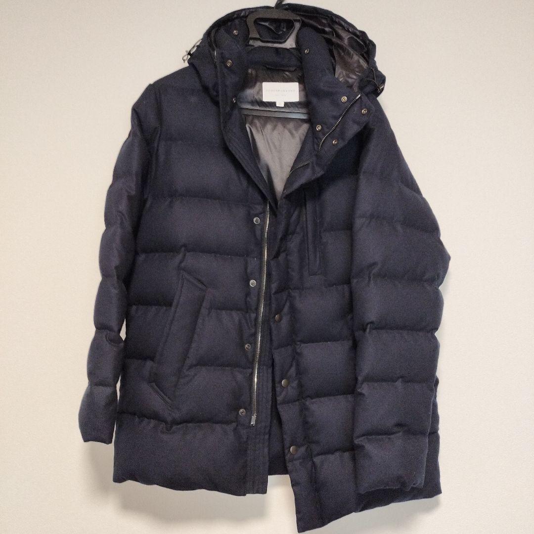 ひろけい10　Super120'sウールフランネル ダウンコート