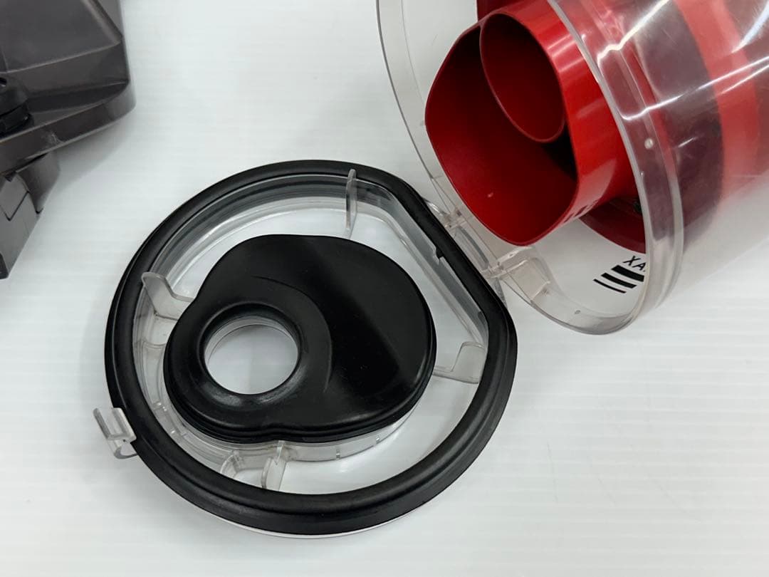 動作保証品　中古　赤　ダイソン　CY25 掃除機　本体　ホース　ダストケース付き