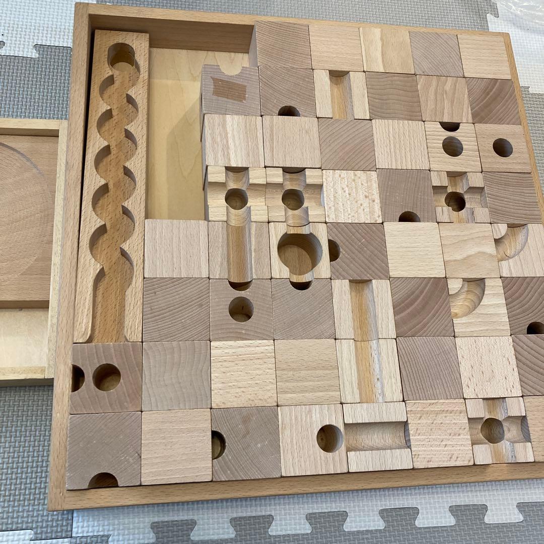 キュボロ cuboro 旧版スタンダード 53ピース＋なみなみレール他