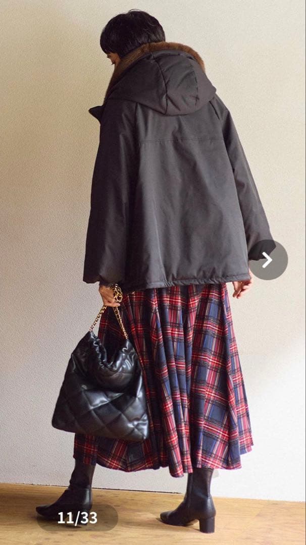 【最終価格】Gready Brilliant 取り外しファー中綿フードコート