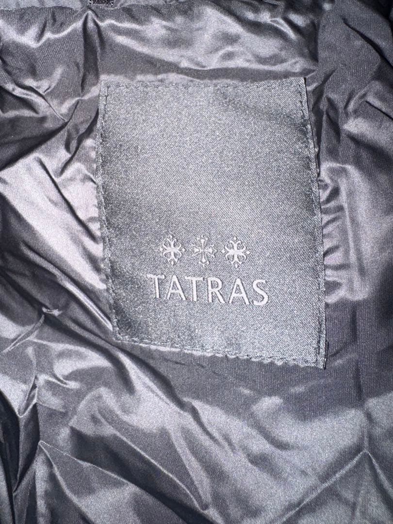 良品　国内正規品　タトラス　ポリテアマ　ダウンジャケット　ブラック　近年現行