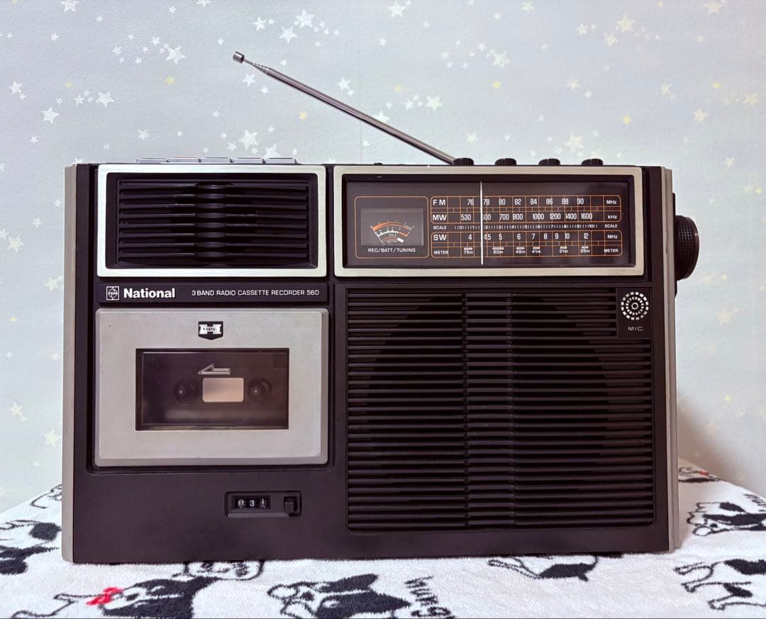 ナショナル ラジカセ　RQ-560　動作品　レトロ