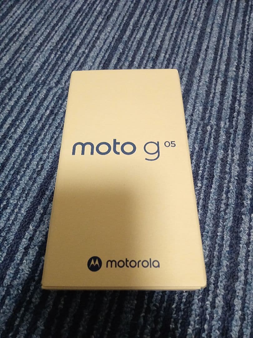 【美品】Motorola motog05 本体
