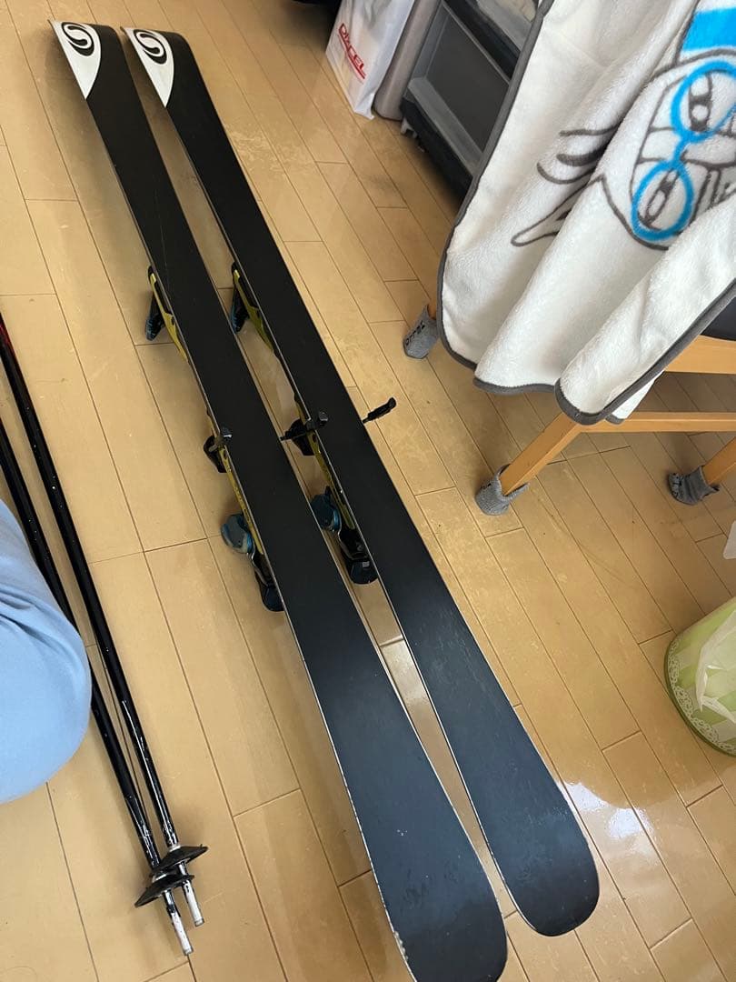 サロモン スキー板 SCREAM 8 160cm / KAZAMA ストック