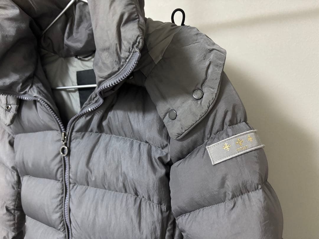 タトラス グレー ポリテアマ 01サイズ ダウンコート （定価15万）