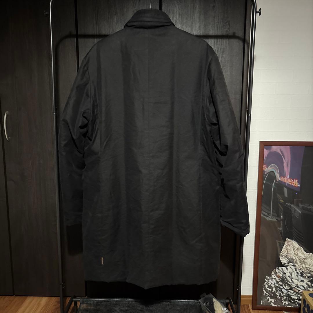 最終値下　MONCLER ステンカラー　ダウンコート　L ブラック 茶タグ