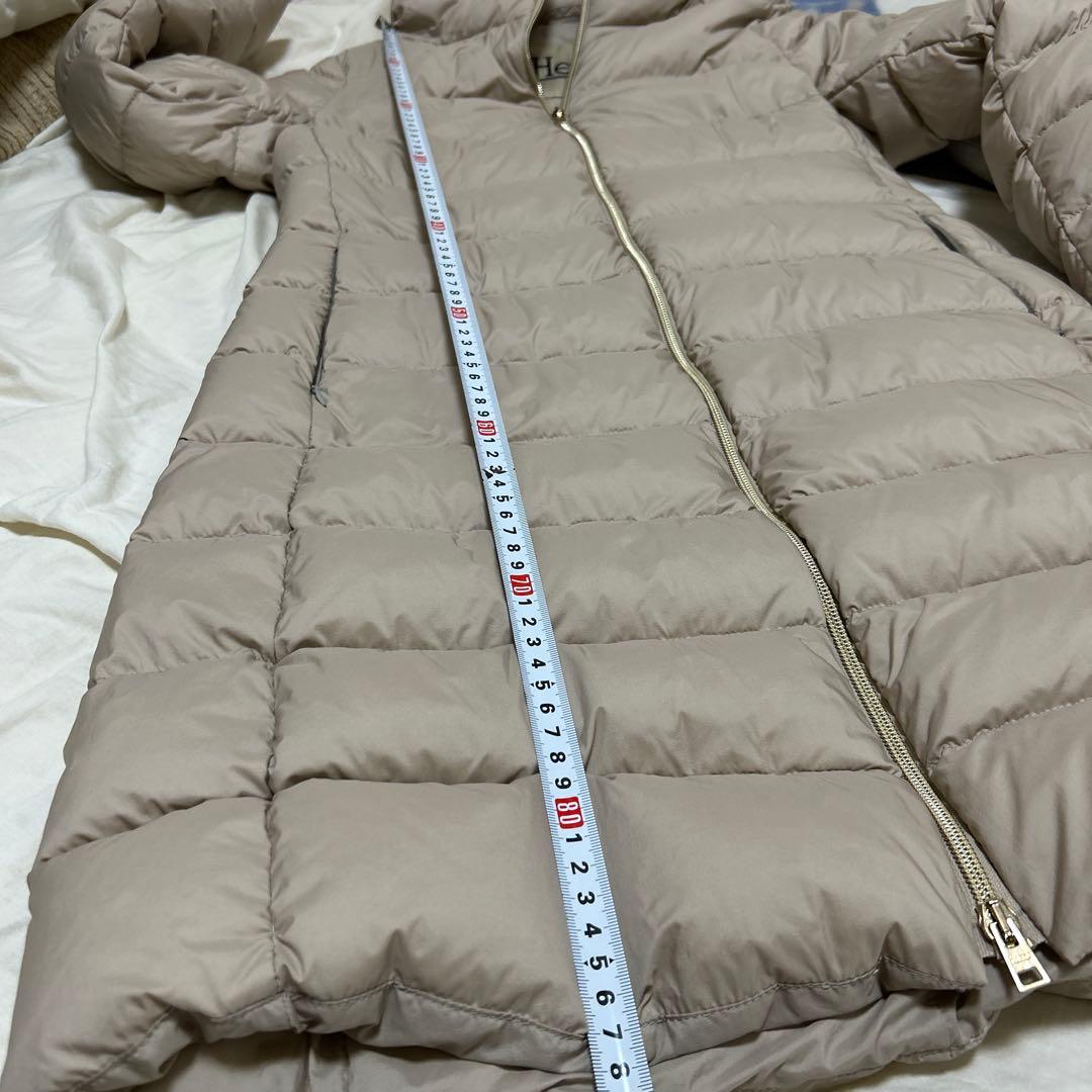 さ*と様 ヘルノ　ダウン　レディース　42 ロングダウン