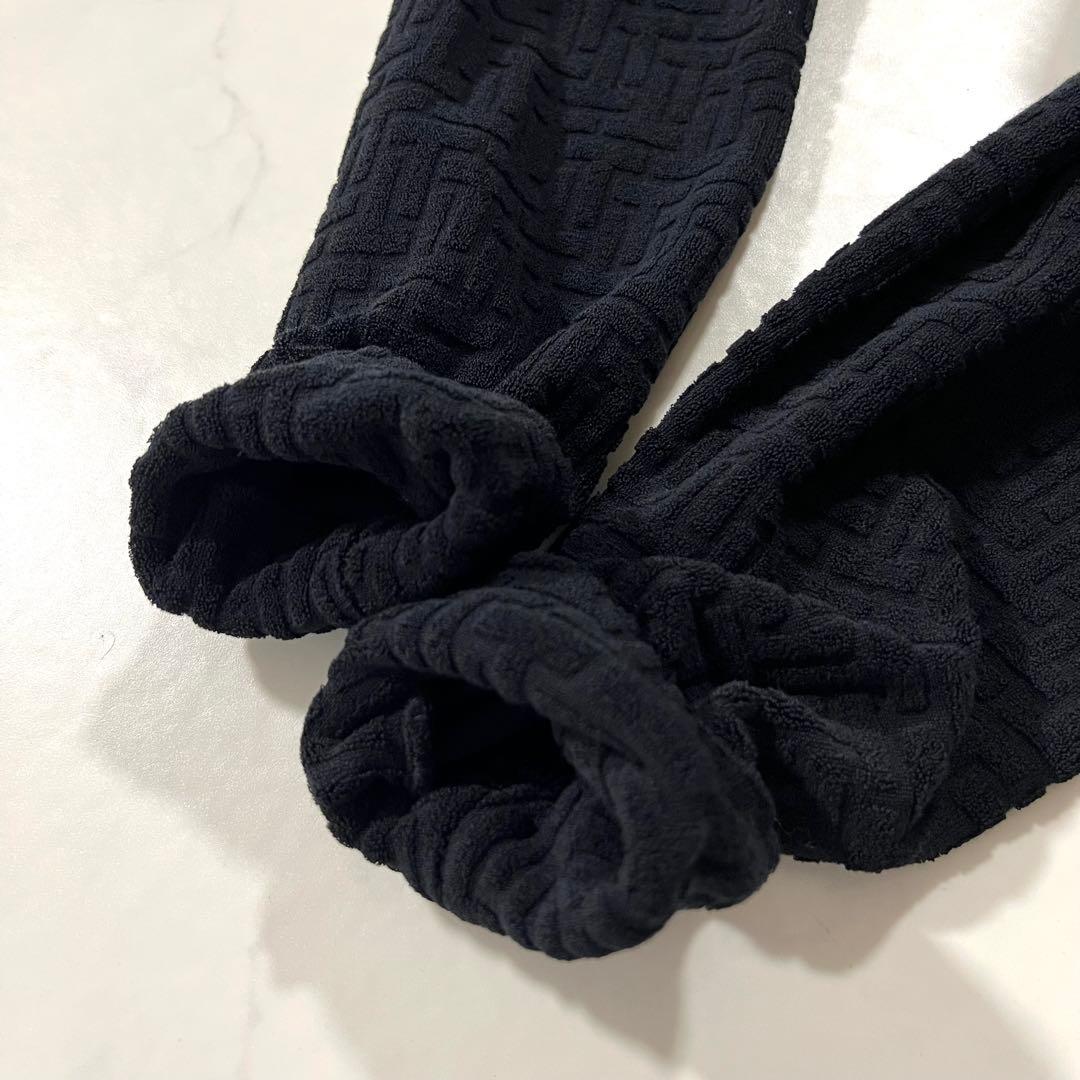 タトラス DOVINO 2024年製 ダブルジップ パーカー 黒 ブラック M