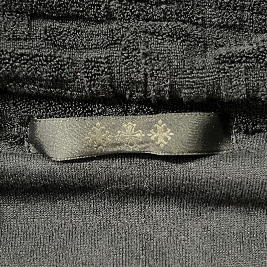 タトラス DOVINO 2024年製 ダブルジップ パーカー 黒 ブラック M