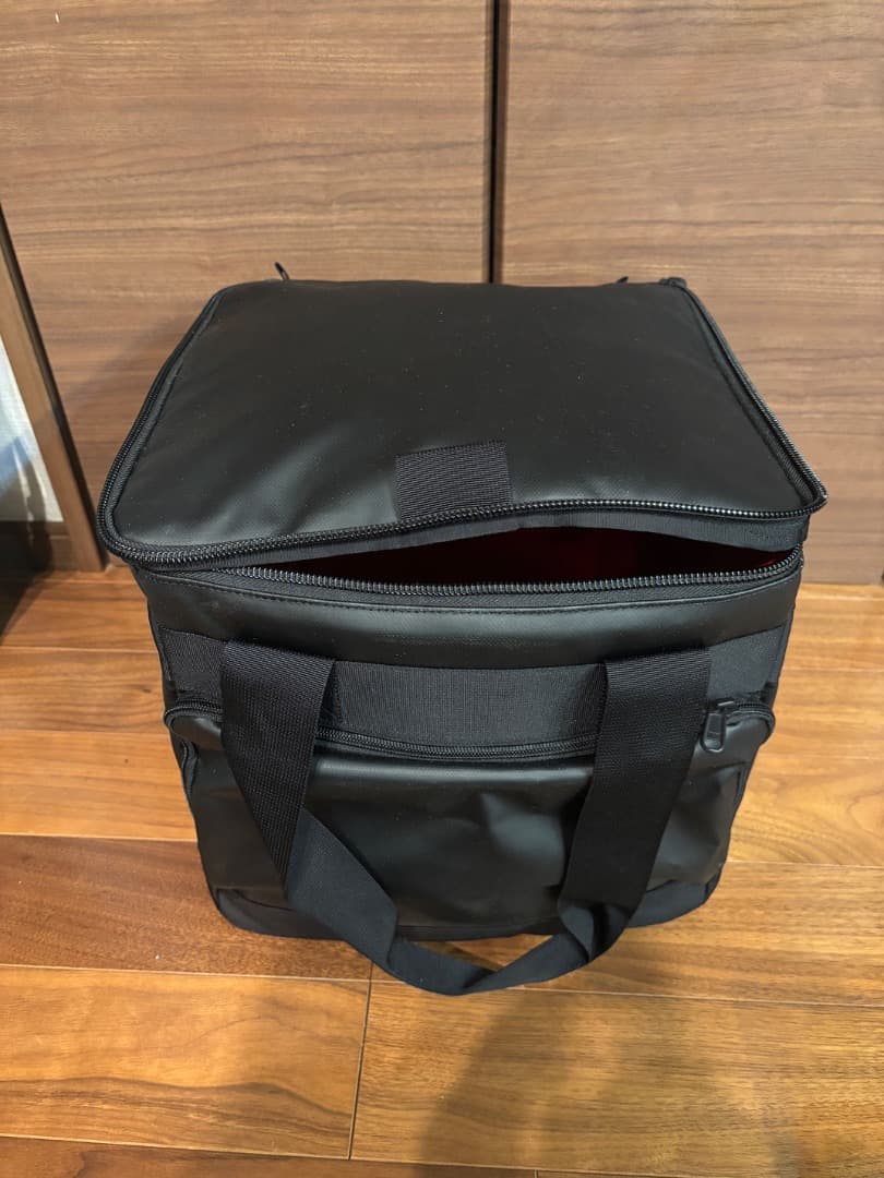 未使用 THE NORTH FACE 12inchレコードバッグ BLACK