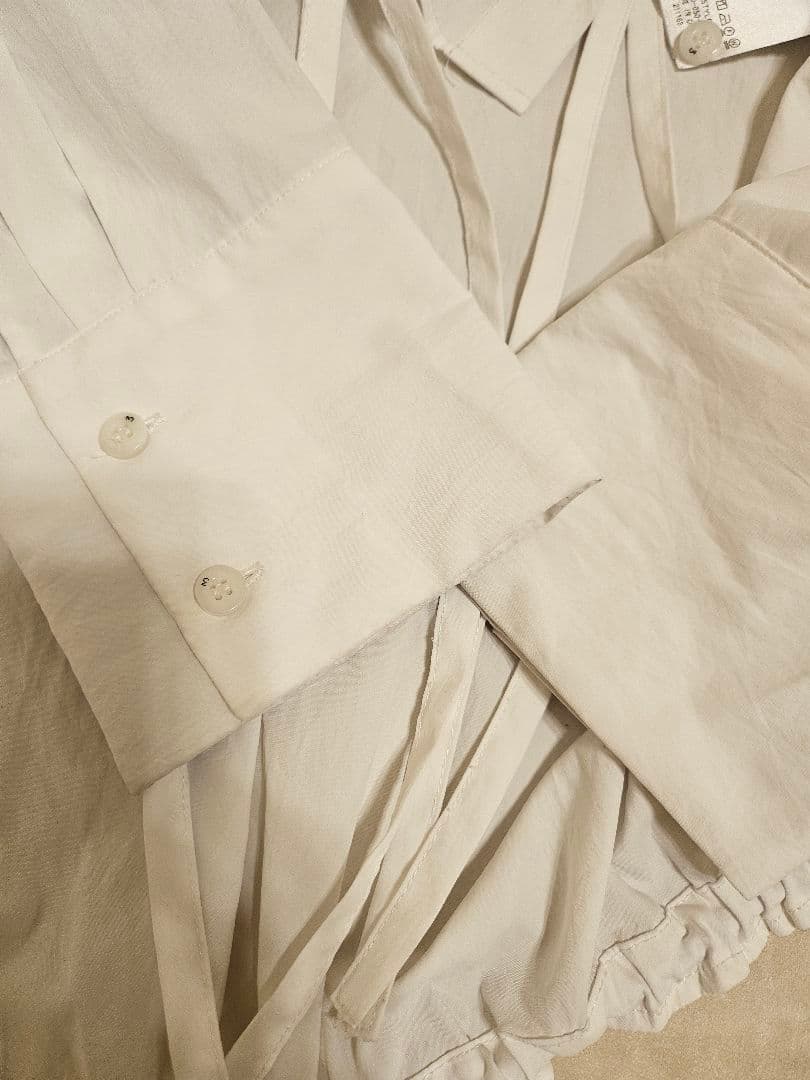 UN3D. HEM GATHER SH ホワイト