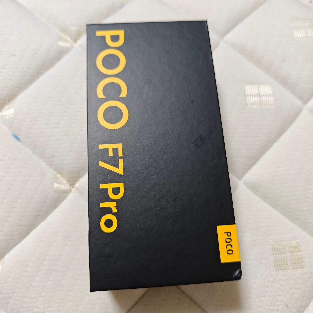 グローバル版 POCO F7 Pro シルバー　12/256GB