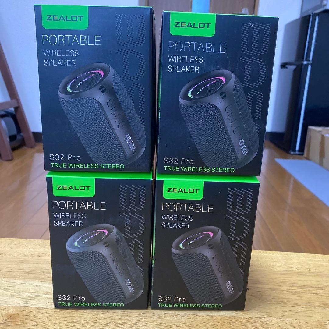 ZEALOT S32 Pro ワイヤレススピーカー 4個セット