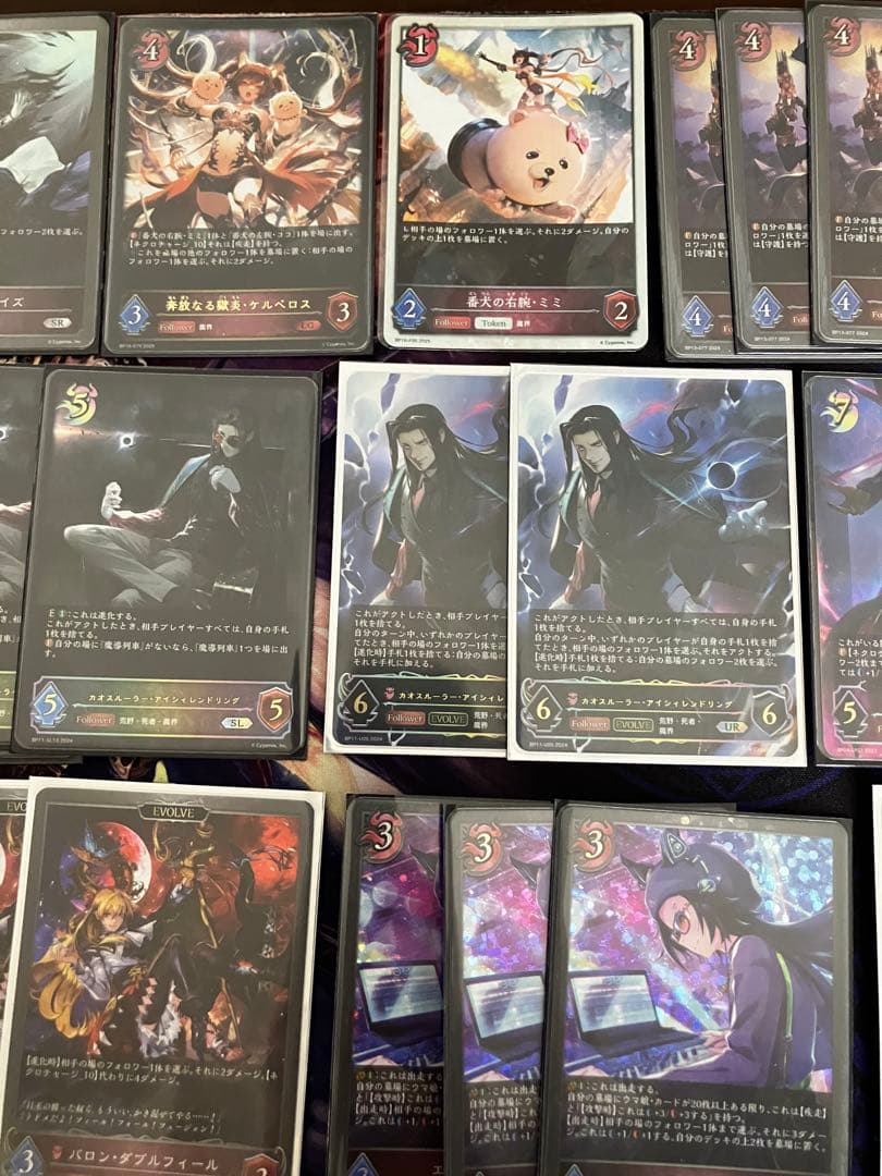 た*ー様 シャドウバースエボルヴ　ナイトメア　死者　荒野　NC　構築済み　デッキ