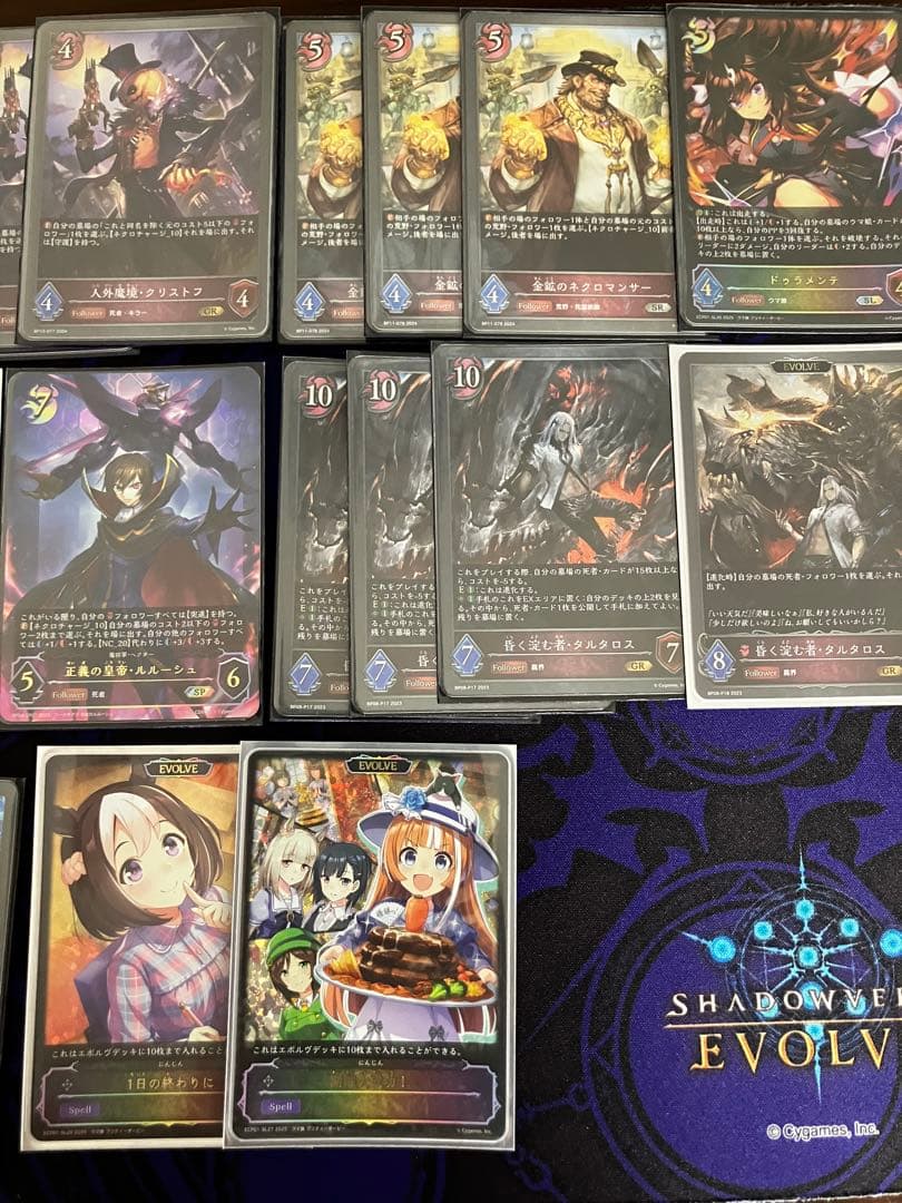 た*ー様 シャドウバースエボルヴ　ナイトメア　死者　荒野　NC　構築済み　デッキ