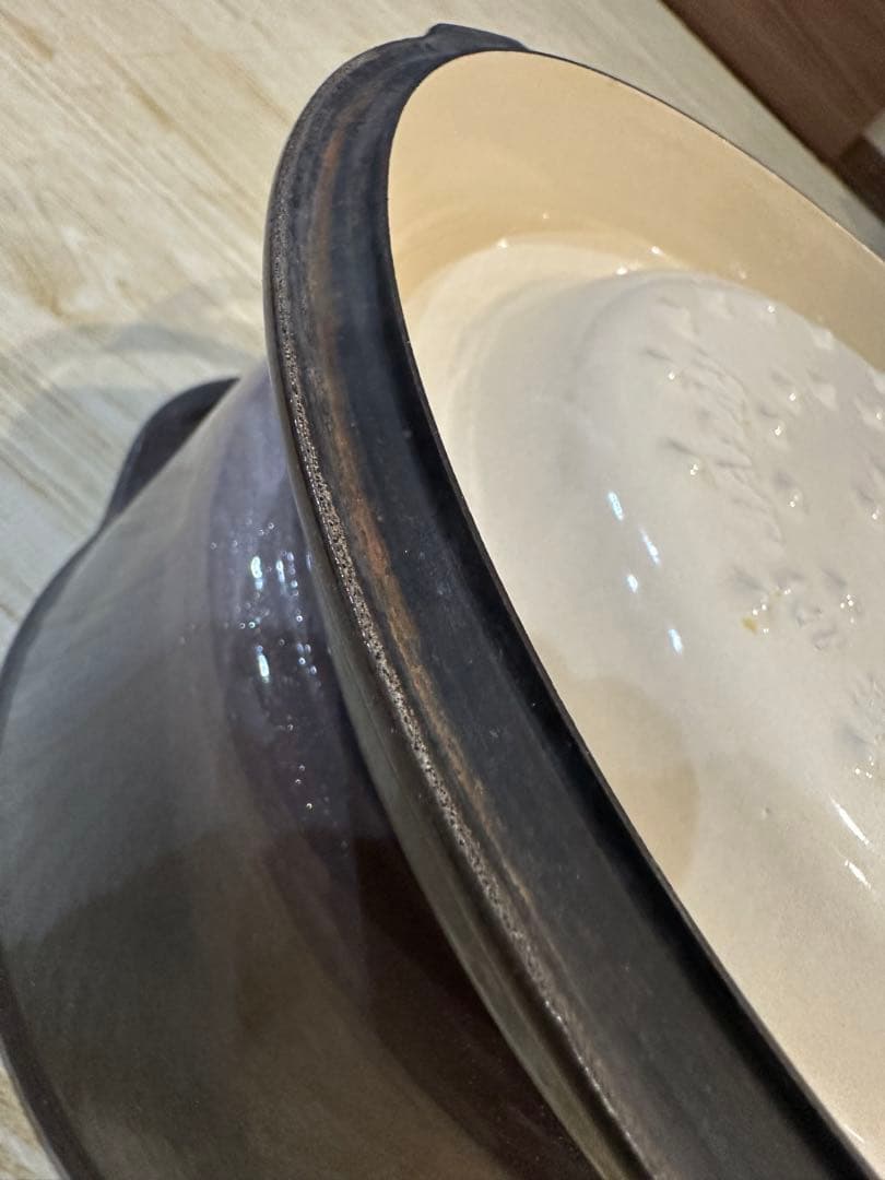 VERMICULAR オーブンポットラウンド　22cm パールブラウン　両手鍋