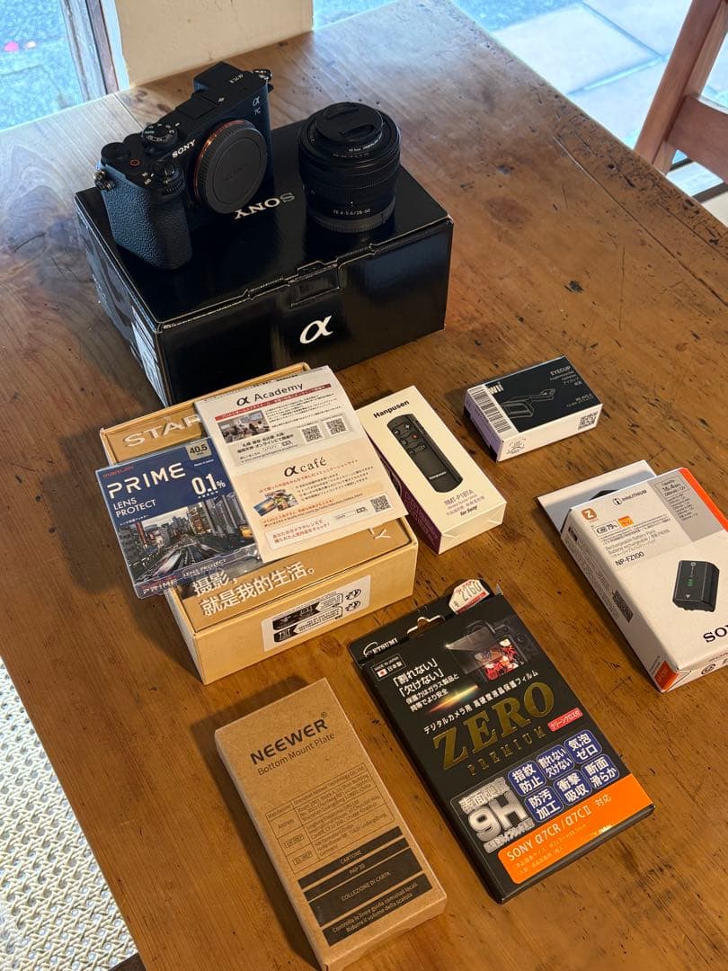 Sony α7ciiデジタル一眼レフセット　値下げ中
