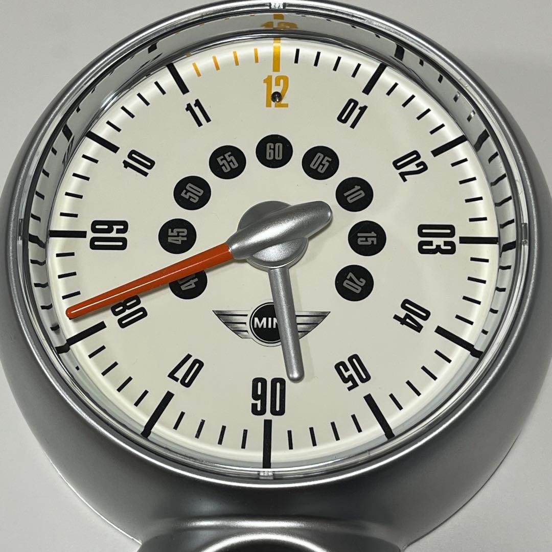 【希少】MINI ミニクーパー　からくり時計　壁掛け時計　動作品