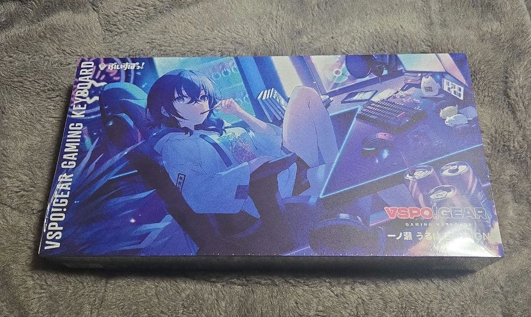 VSPO!GEAR 一ノ瀬うるは ゲーミングキーボード　新品未開封