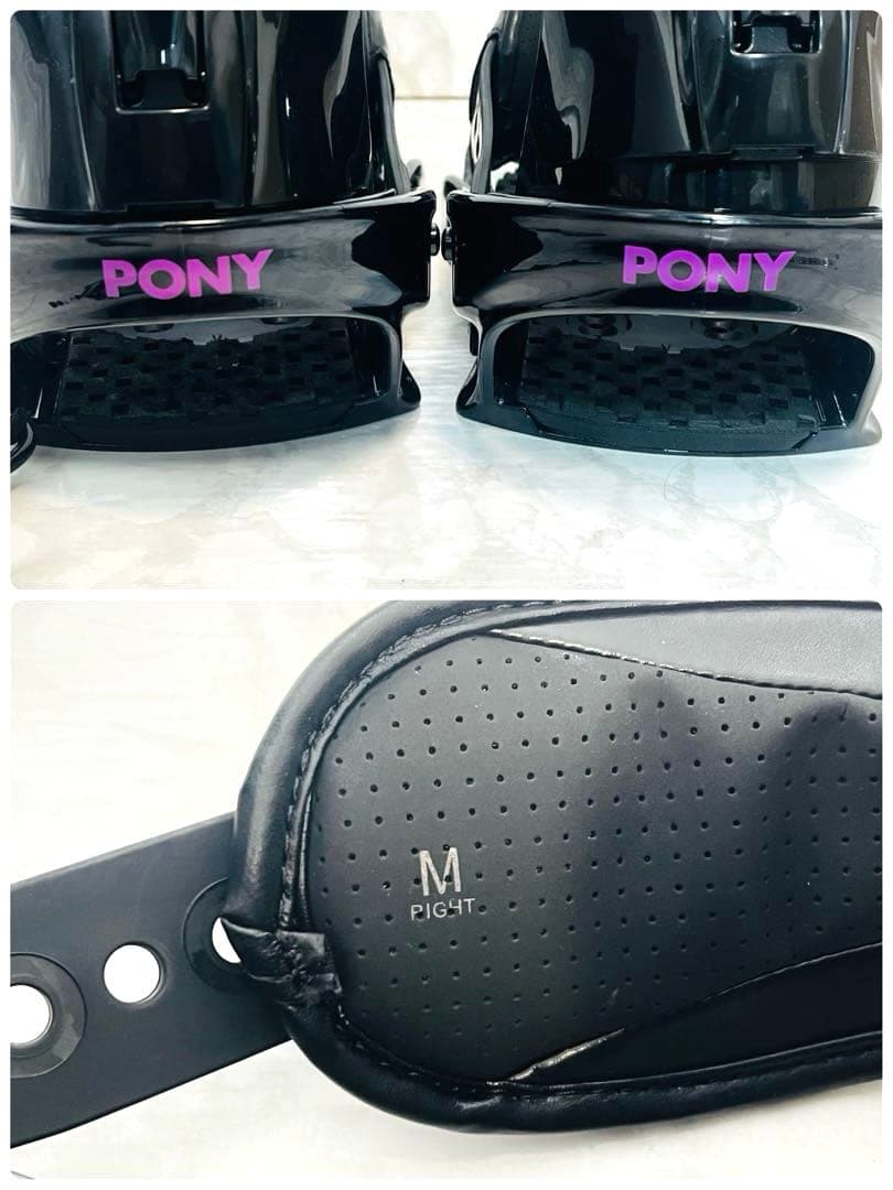 【美品】 バートン PONY レディース ビンディング M 23.0cm〜
