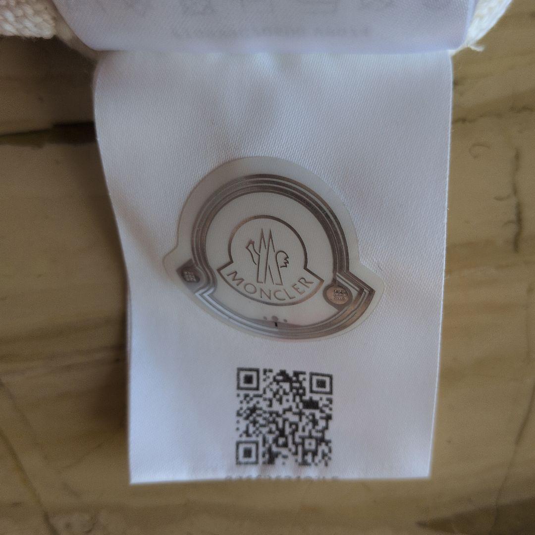 美品　モンクレール　リブ編み長袖セーター