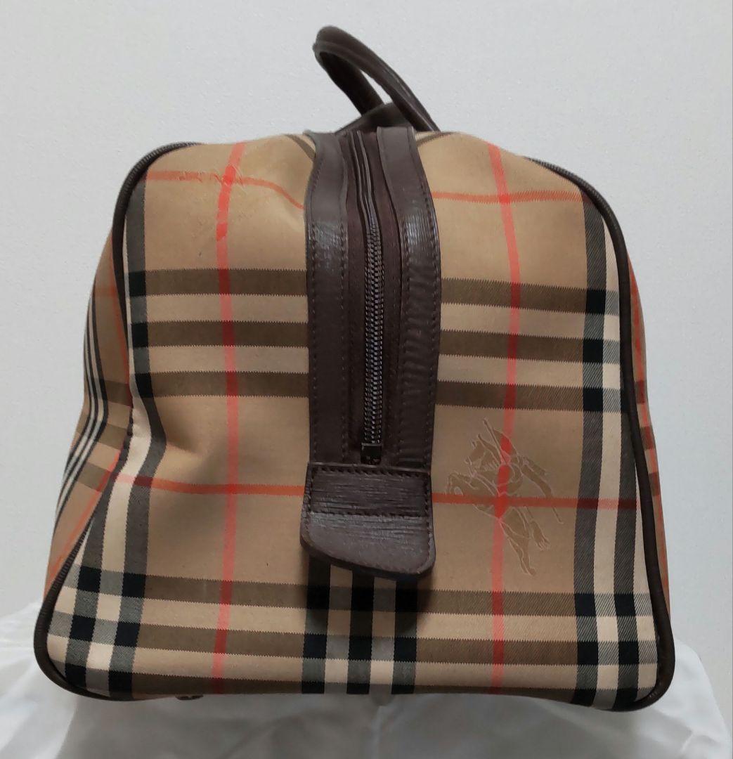 BURBERRY　バーバリー ノバチェック　ボストンバッグ