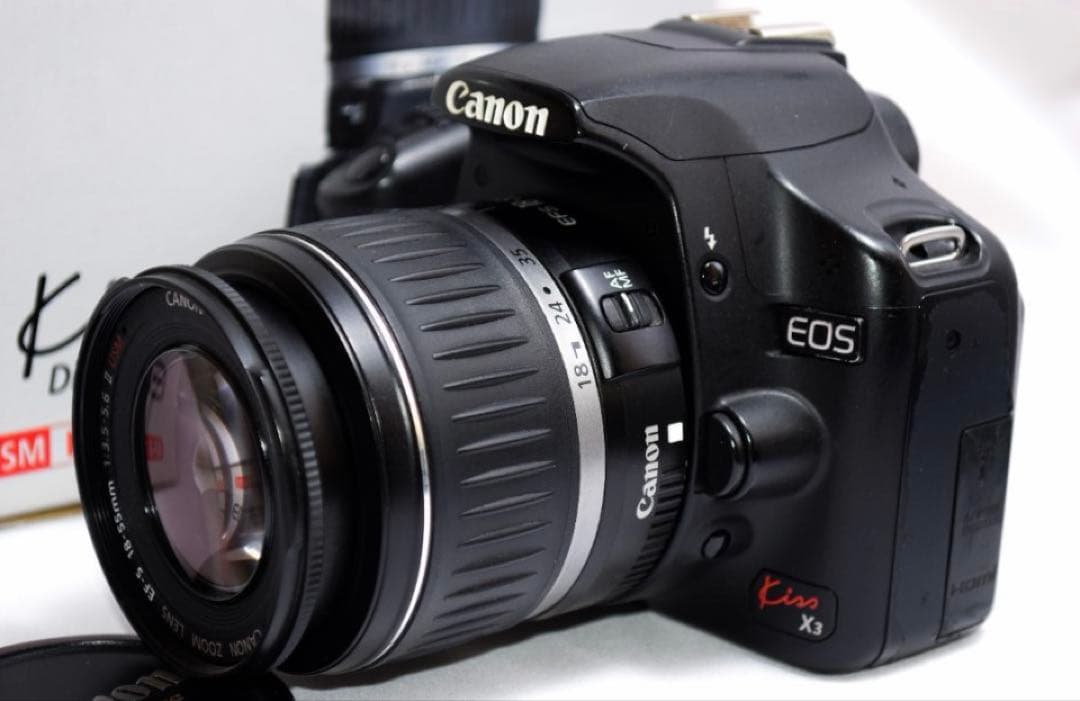 ❤動画機能付❤ Canon Kiss x3 スマホ転送 一眼レフ カメラ