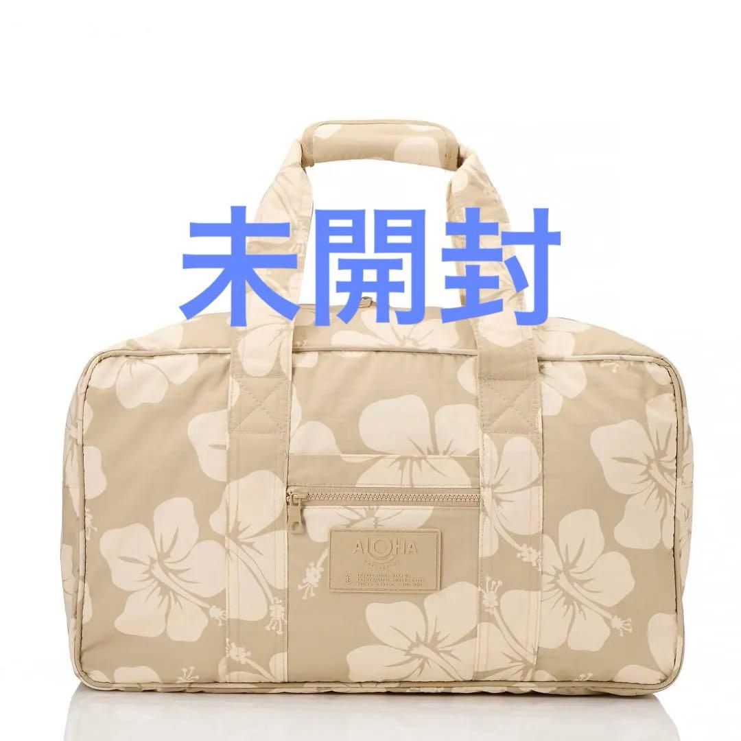 ALOHA COLLECTION ボストンバッグ ハイビスカス