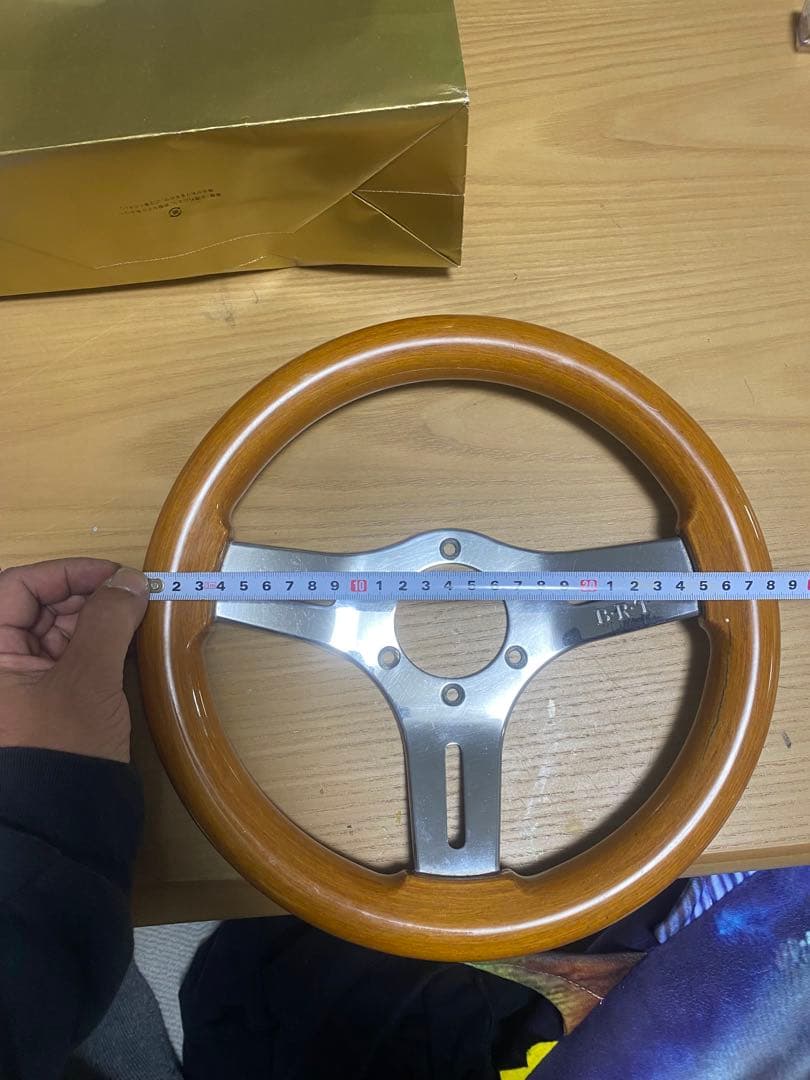 BRT ステアリング　当時物　28パイ