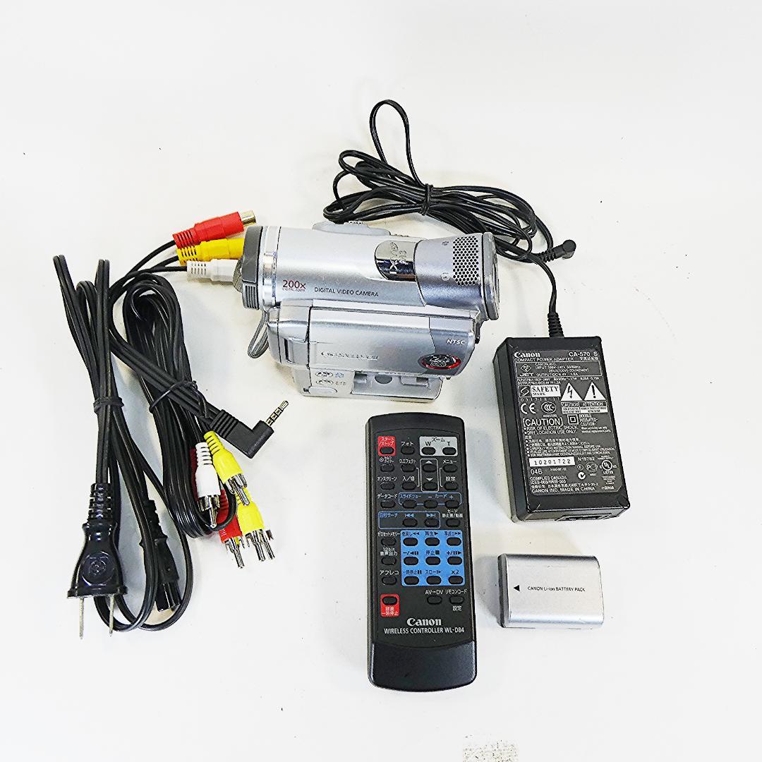 動作良好 キャノン IXY DV M3 MiniDVビデオカメラ DVD化に最適