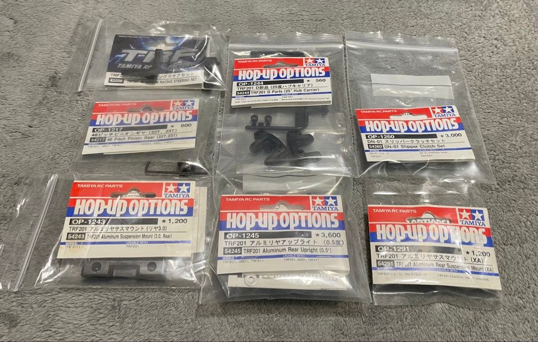 タミヤ　TRF201 オプション多数　ボディ付