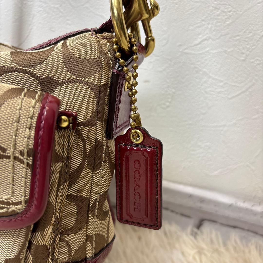 バッグ Coach Signature Legacy 65th Shoulder Bag