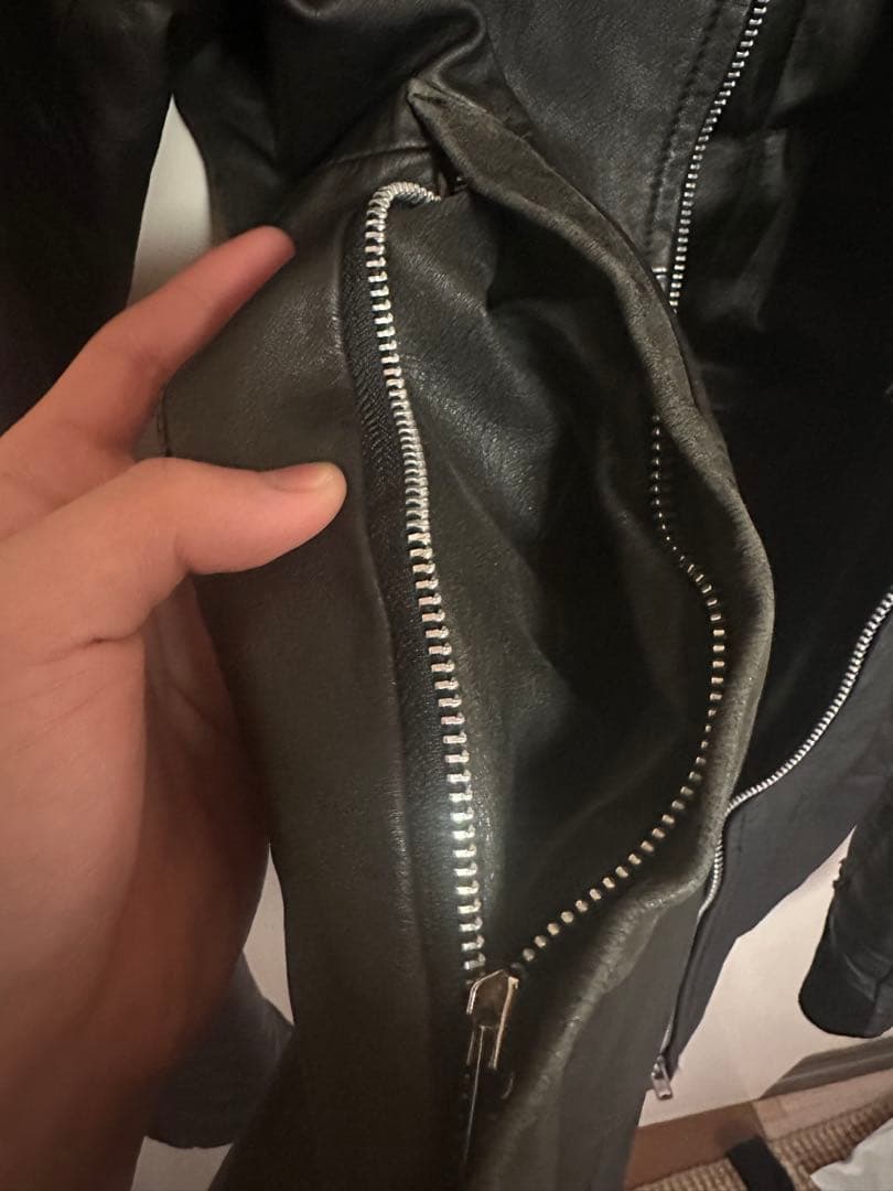 ekamライダース レザージャケット 短丈 v系 お兄系00s y2k