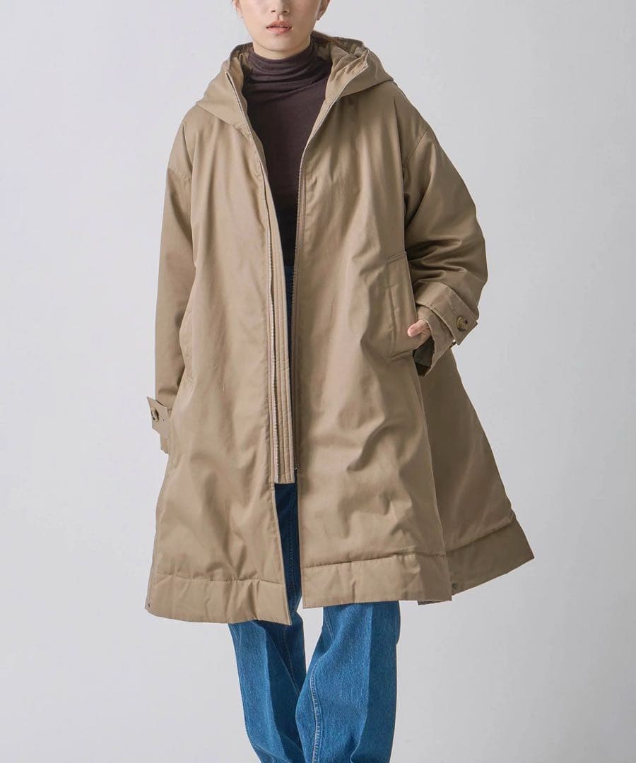 miffew ミフュー TENT LINE ZIP UP DOWN COAT