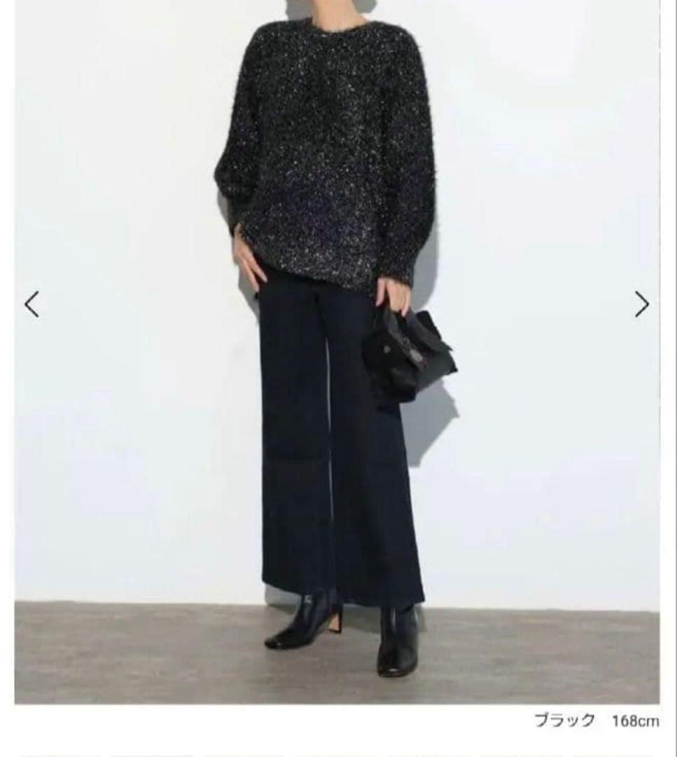 ☆NASERI☆さま 新品！スコットクラブ　ブラック　ラメニット他1点