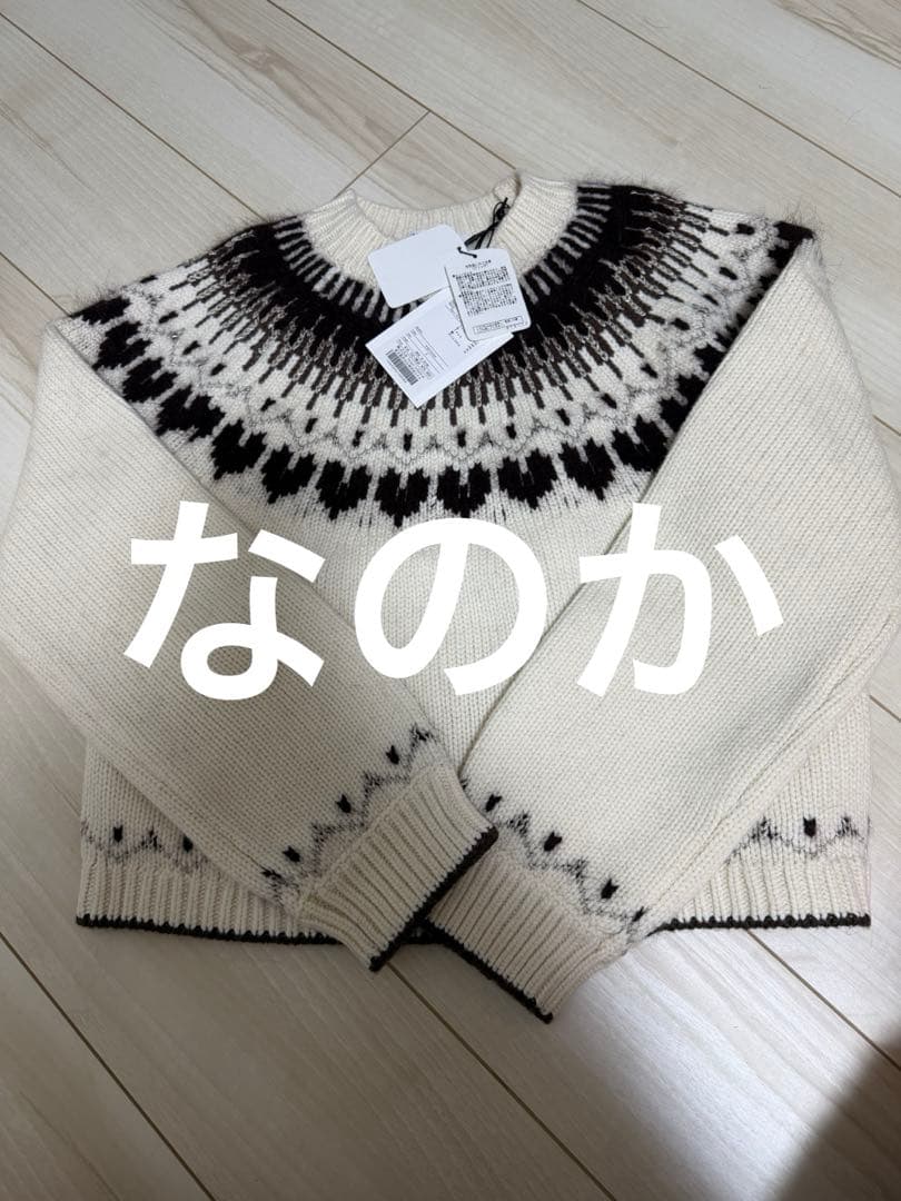 トップス her lip to Heart Fair Isle Knit Pullover