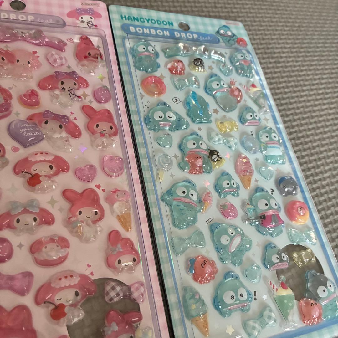 正規品！サンリオボンボンドロップシール5枚セット