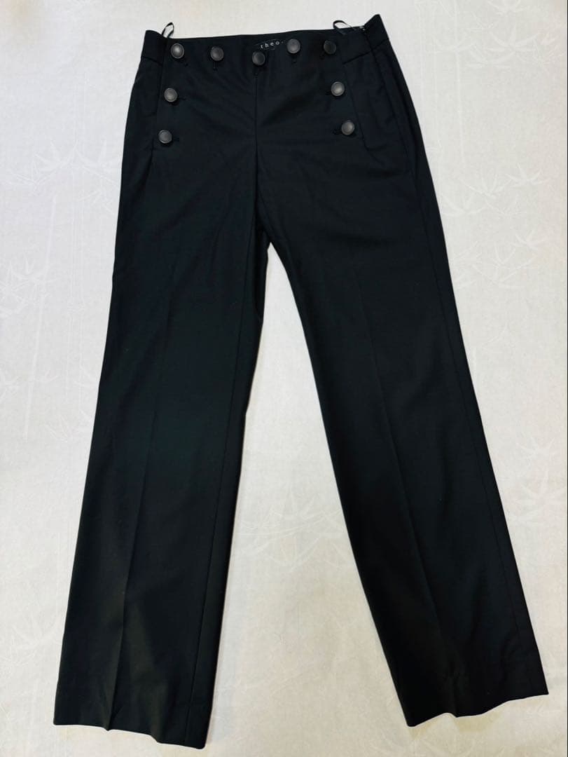 明日投稿削除Theory セオリー　スーツセットアップ　黒　日本製