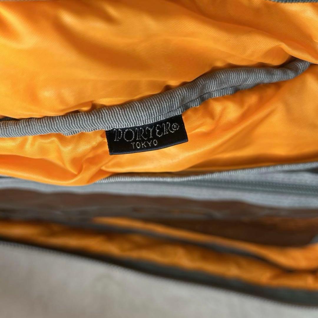 良品 PORTER ポーター タンカー 3way ブリーフケース　シルバーグレー