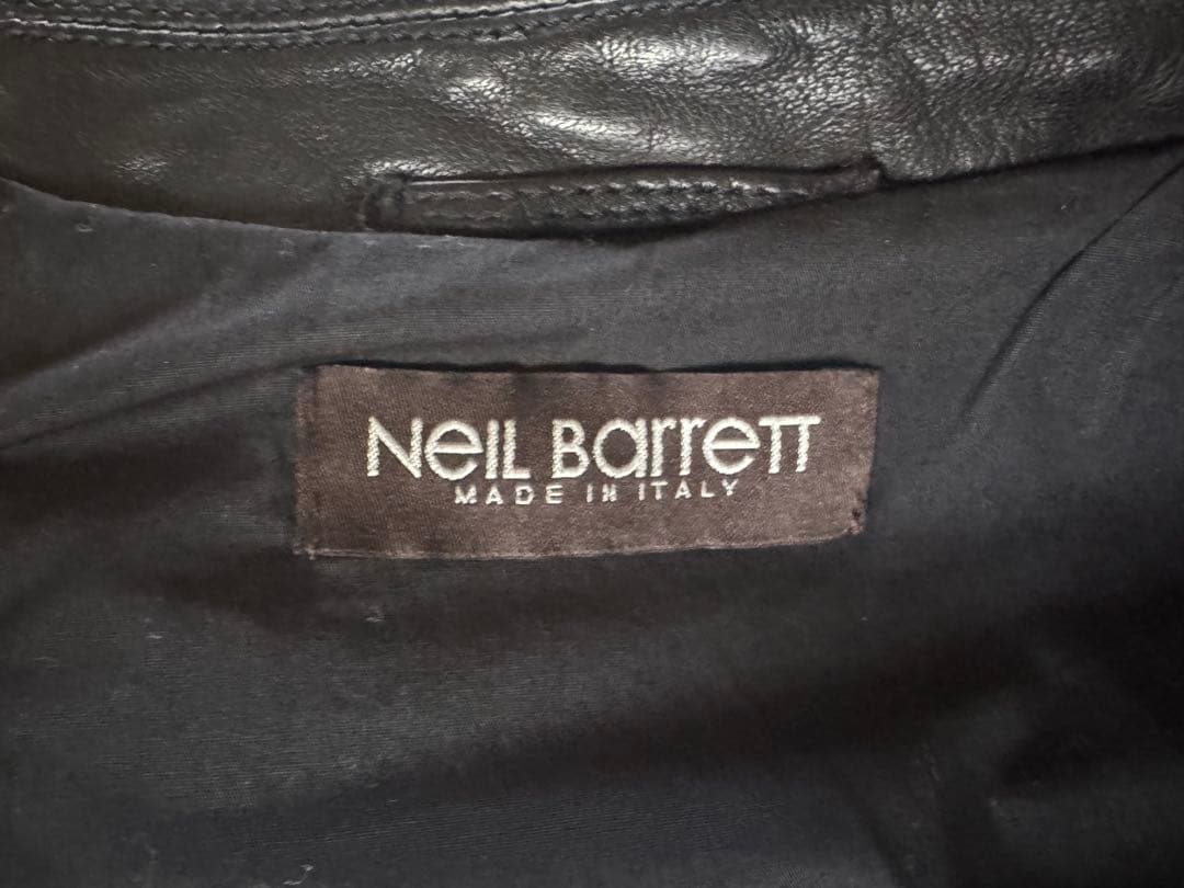 NEIL BARRETT バッファローレザージャケット XS