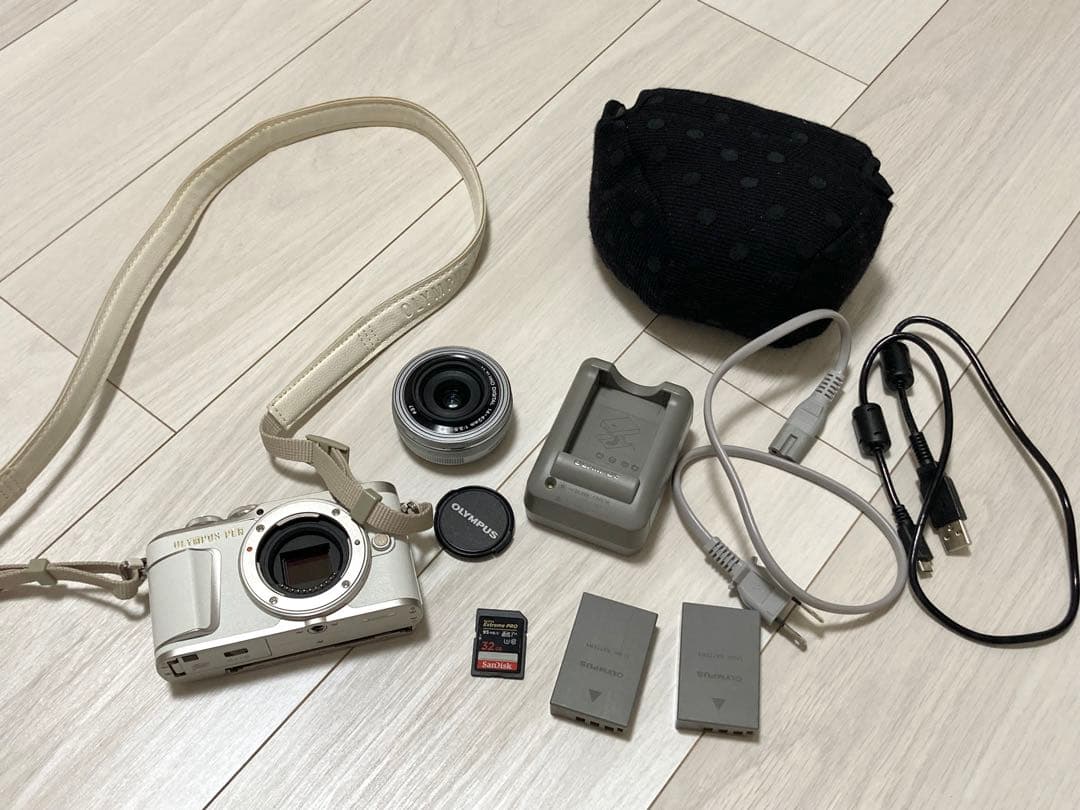 【美品】OLYMPUS オリンパス PEN E-PL9 ミラーレス一眼カメラ