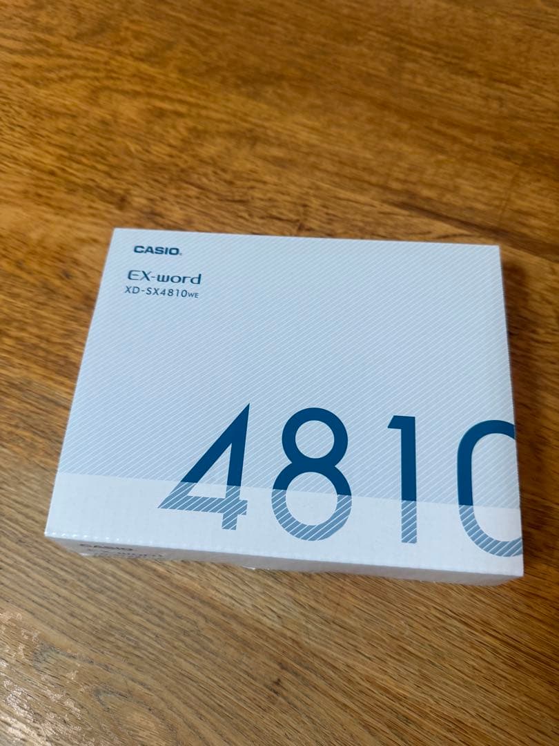 CASIO EX-word XD-SX4810WE 本体
