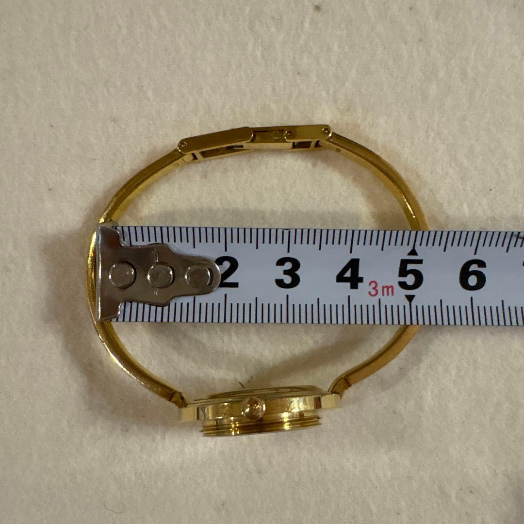 GUCCI ゴールド 腕時計 ベゼル　動作未確認