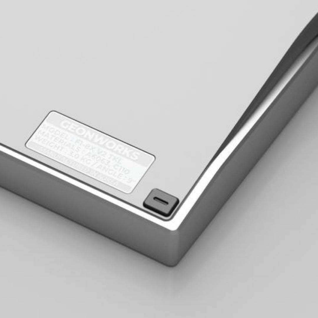 キーボード Geonworks F1-8X V2 WK Silver Gray