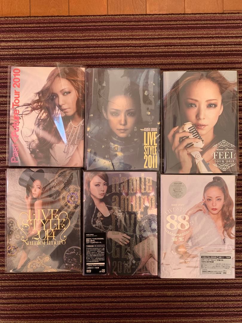 安室奈美恵ライブツアー 7枚DVD セット