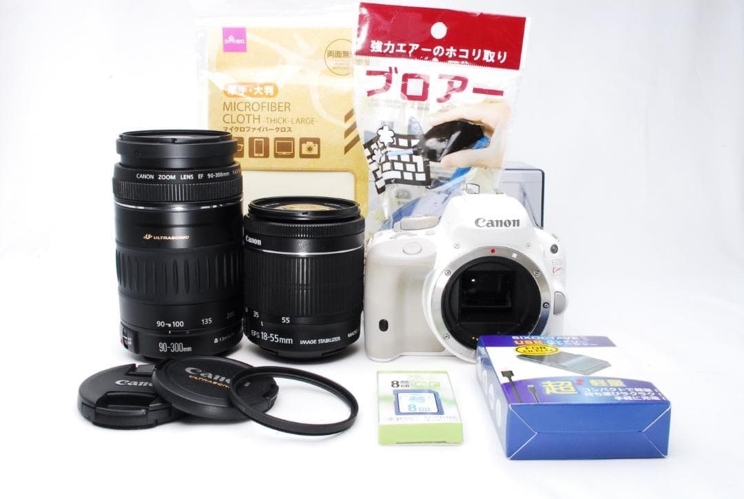 Canon Kiss X7 Wレンズキット 最新ＳＴＭレンズ付き スマホ転送