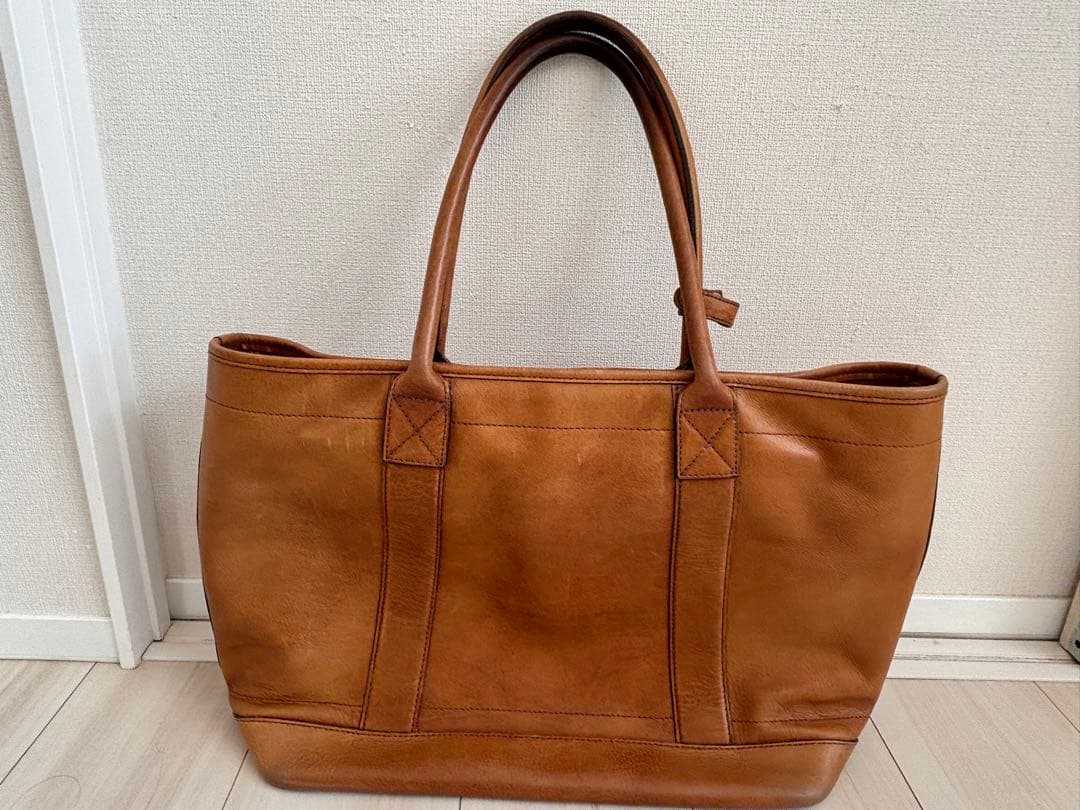 土屋鞄　ビークルラージストックトート【中古品】ブラウン