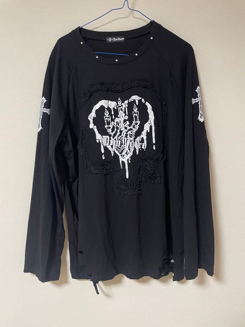 DimMoire【ディムモアール】Bloody Altar ロンT/Black