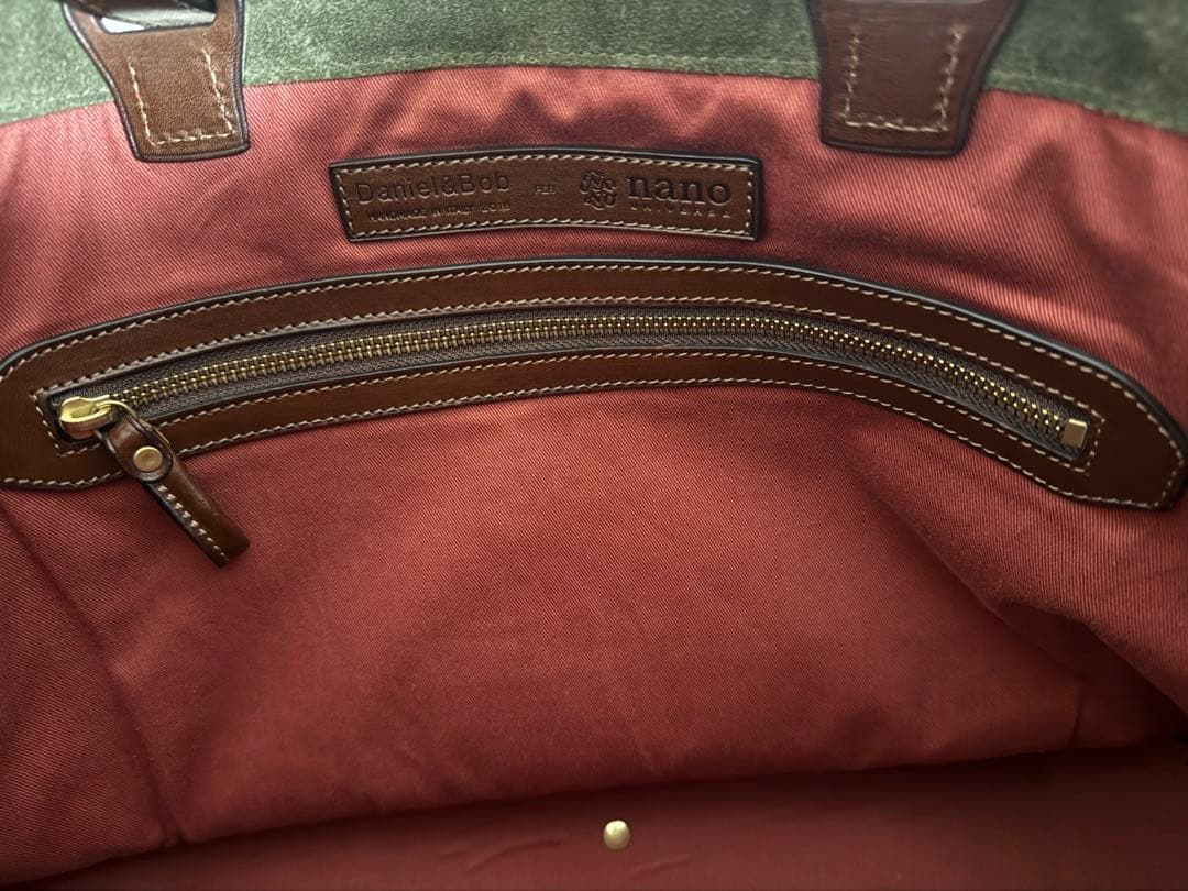 Daniel & Bob ダニエルアンドボブ スウェードトートバッグ 美品