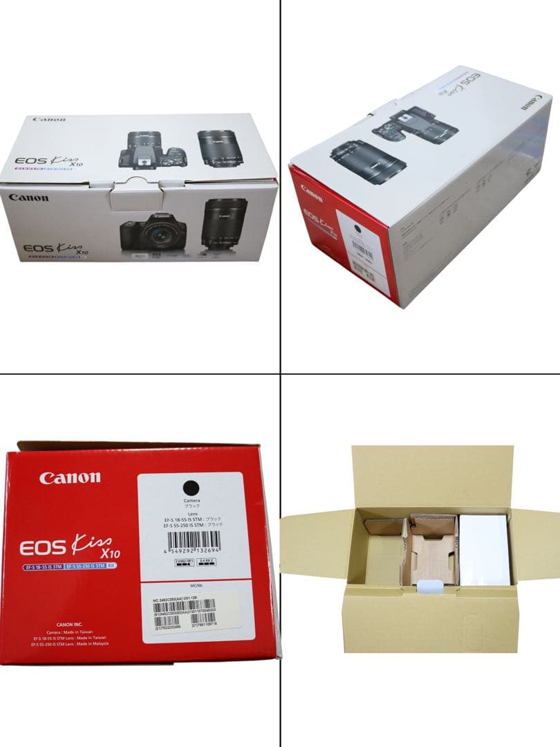 超美品 【Canon EOS Kiss X10 ダブルレンズ】 Wi-Fi搭載